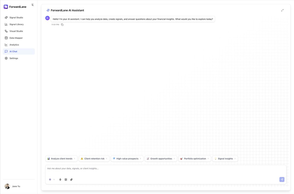 Signal Studio AI Chat
